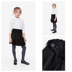 NEW! Pleated Black Skirt | 7-8 YRS
